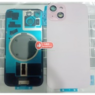 BACKGLASS FULLSET FRAME 15 BACKDOOR/ 15 / 15 PLUS BACK GLASS IP 15 / 15+ BACK COVER/_NEW PRODUCT