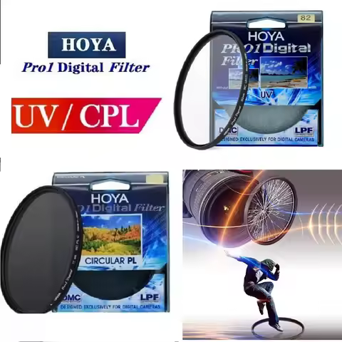 HOYA UV / CPL Pro1 Digital 37_43_46_49_52_55_58_62_67_72_77_82mm CIRCULAR Polarizer Protective Lens 