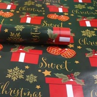 全新現貨 聖誕禮物紙 聖誕包裝紙 商務包裝 平安夜 聖誕節 聖誕快樂 Christmas gift paper Merry christmas