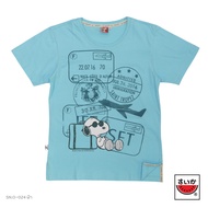 ✨ SUIKA (แตงโม) - เสื้อแตงโม เสื้อยือคอกลม SNOOPY ลายเดินทาง (SN.O-024)