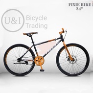 Basikal Fixie Bike Saiz  24 700C /  24" 700C Fixie /  24" 700C Basikal Fixie / Fixed Bike