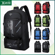 Large Hiking Backpack Backpack Mountain Carrier Bag 65L Outdoor Travel Bag Camping Waterproof