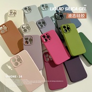 Feelcover Premium Soft Silicone Cute Casing iPhone 15 15plus 15pro 15promax 14 14plus 14pro 14promax 13 13Pro 13pro max 12 12Pro 12Pro Max 11 11Pro 11ProMax Fashion Phone Cover