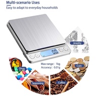 Kitchen Scale Food scale Jewelry Scale Cooking Food Scale Trays Stainless Steel