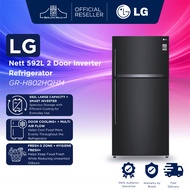 [SAVE 4.0] LG Nett 592L 2 Door Inverter Refrigerator GR-H802HQHM | inverter refrigerator frost free 