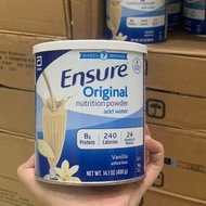 Sữa bột Ensure Original Vanilla 400g nội địa Mỹ Chính Hãng Tặng Kèm Sữa Rữa Mặt Khách Ơi