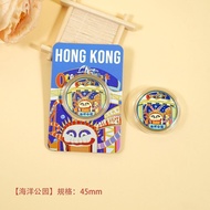 Hong Kong Commemorative Coins Cultural Creative Commemorative Gifts Tourist Attractions Ocean Park M