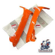 Tebeng Legshield Sayap Bagian Luar Honda Supra X Fit 100 Lama Original Orange
