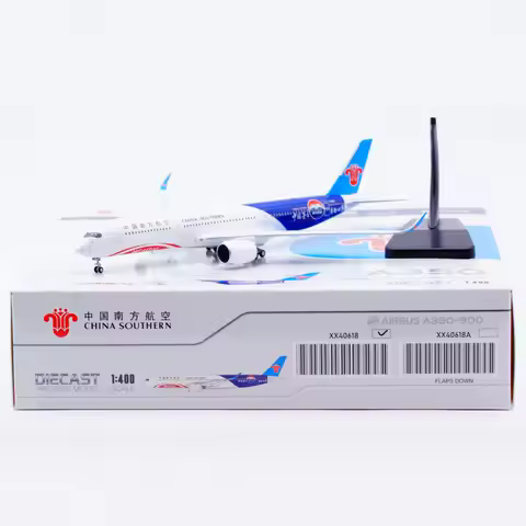 XX40618 Alloy Collectible Plane Gift JC Wings 1:400 China Southern Airlines Airbus A350-900XWB Dieca
