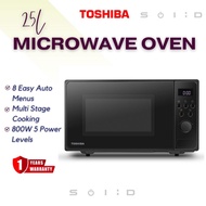 Toshiba 25L Microwave Oven, MM2-EM25PF(BK)