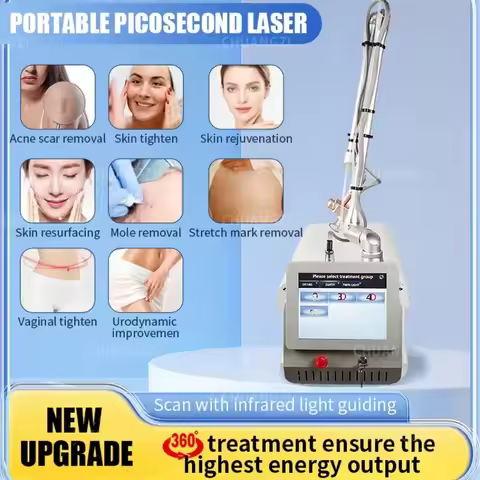 CO2 Fractional Laser RF Machine 4D Fotona 10600nm Acne Scar Removal Skin tightening Remove wrinkles 