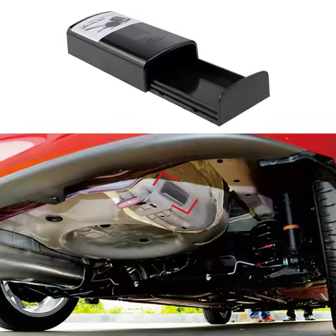 Creative Magnetic Black Key Safe Box Car Key Holder Hidden Storage Outdoor Stash for Car Truck Home 