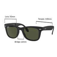 yunwen339-Ray-Ban Folding Wayfarer Sunglasses - Size 50mm RB4105 601S   Oakley