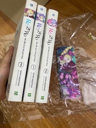 Bộ novel truyện tranh cũ Re Zero Rezero Bắt Đầu Lại Ở Thế Giới Khác Re:zero