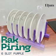 AESTHETIC DISH RACKS IN VARIOUS COLORS AND SIZES RAK PINGGAN MANGKUK RAK DAPUR RAK PINGGAN