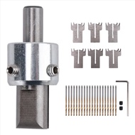 30 PCS Ring Drill Bit Set 16-21 mm Blades Wood Ring Drill Bit Wooden Ring Maker Steel Wood Bead Dril