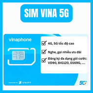 Siêu sim 5G Nghe Gọi - Đăng Kí Được Các Gói Data VD90 - BIG120 - D169G - Bảo Hành Lỗi 1 Đổi 1 Từ Min