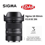 Sigma 18-50mm f/2.8 DC DN Contemporary Lens For Sony a6400, a6500, a6600, a7c, ZV-E10