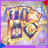 XPS 44Pcs/Set Tarot Decks Angel Answers Oracle Future Prediction Art Paper Classic Table Card Toy for Party