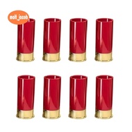 8PCS 12 Gauge Shot Glasses Tequila Shot Glass Suitable for Bar Home
