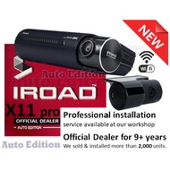 IROAD X11 Pro *new* - Front & Rear dash cam car camera -  WiFi - Iroad Singapore Official dealer -Au