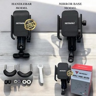 Pemegang Telefon Phone Holder Moto GPS Handphone Holder Bike Moto Motosikal Universal Bracket