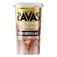 明治SAVAS Savas 酪蛋白乳清蛋白 MPC100 可可口味 210g