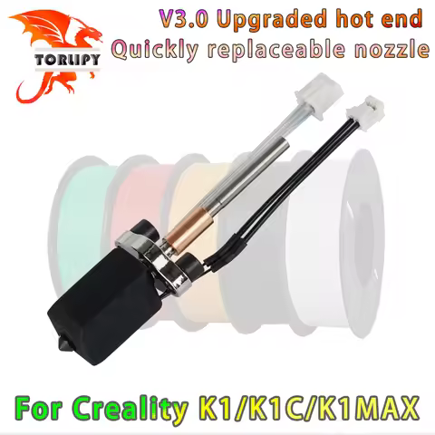 Upgraded V3.0 Hot End For Creality K1 K1C K1MAX Quickly replace the nozzle HotEnd Kit high temperatu