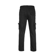 Happybuyner Mens Sweatpants Pant Zipper Cargo Work Trousers Plus Size Cotton Lightweight  Long Hiking Pants With Knee Pad