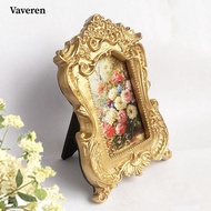 [Vaveren] Vintage Photo Frame, 2.3 x 3 Picture Frame, Home Decor Picture Holder for Living Room