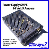 Power Supply jaring SMPS Swithching Adaftrer 24 Volt 5 Ampere Higt quality