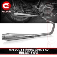 ❍TMX 155 EXHAUST MUFFLER BULLET TYPE - GCSUN