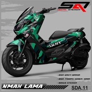 Decal Sticker Custoom Full Body NMAX Lama 2016-2019 Decal Variasi Motor NMAX Lama ARMY SDA.11