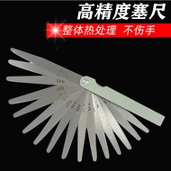 Stainless Steel Feet Gauge High Precision Single Piece 0.01/1.0mm Thickness Gauge Gap Gauge Valve Ga