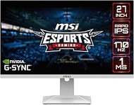msi 274QRFW Gaming Monitor: 27 Inch 2560 x 1440 (WQHD), 180Hz Refresh Rate, 1ms (GTG) Response Time,