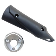 Scooter Exhaust Pipe Cover Still Collar 125 Motorcycle Electric Bicycle Exhaust Pipe Side Cover Heat