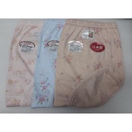 Japan ete Pure Cotton High Waist Women's Panties Ml LL 3L