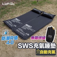 Sleeping Pad [Highest Moisture-Proof R Value 4.0+WELLHIKE] Inflatable Mattress Nap Pad Climbing Slee