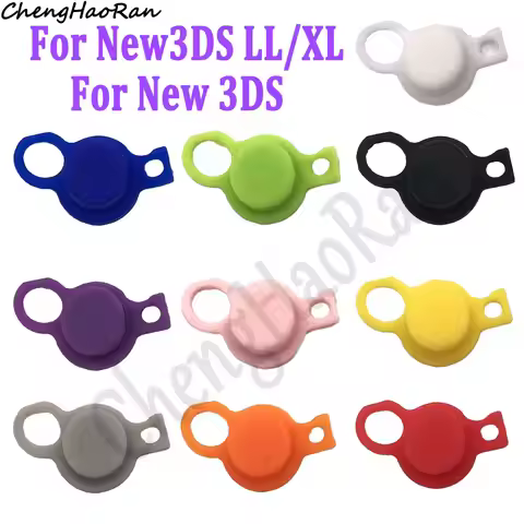 1 Pc Colorful Silicone Analog C Thumb Stick Cover Right Joystick Cap For New 3DS For New 3DS LL /XL 
