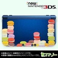 (new Nintendo 3DS 3DS LL 3DS LL ) マカロン カラフル スイーツ カバー