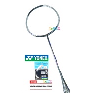 YONEX VOLTRIC 0.5DG SLIM BADMINTON RACKET &amp; FOC YONEX BG6 STRING