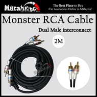 RCA Cable Monster Style Design 2M