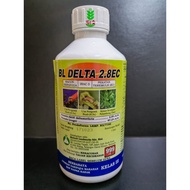 1L BL Delta 2.8EC (Sama Bayer Decis 250) deltamethrin 2.8% Ulat Plutella/Pengorek Buah /Ulat Ratus