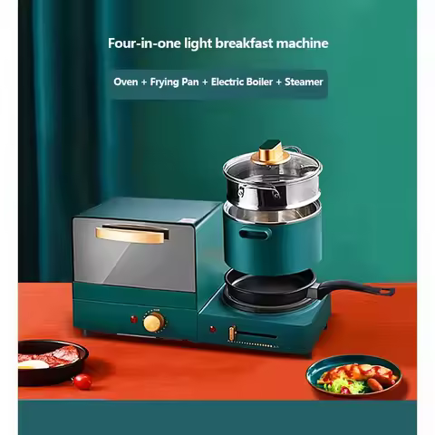 New Oven Bread Machine Frying Pan Mini Oven Household Bread Pizza Oven Frying Pan Sandwich Maker Bak