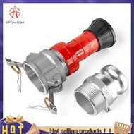 【jcyepw3j】Fire Hose Nozzle,2In NPSH HeavyDuty Industrial Fire Hose Constant Fog Nozzle with 2Pc 2In 
