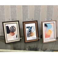 Cute Photo FRAME TURBO Gift FRAME+++ Size 3x4" 3.5x5" 4x6 5x7 6x8 A5 6x9" B5 With Clear Glass Wall H