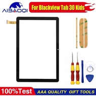 จอแอลซีดีหน้าจอสัมผัสเดิมสำหรับ Blackview Tab 30สำหรับเด็กที่โชว์พร้อมกรอบชิ้นส่วนทดแทนการกำหนดตำแหน