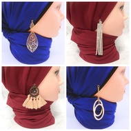 jarum peniti pin tudung modern jarum peniti unique pin tudung besar pin tudung jurai kerongsang pin 