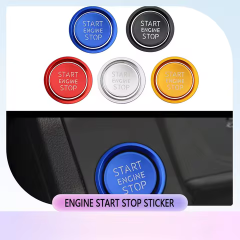 Car Ignition Key Ring Cover For Audi A4 A5 S4 S5 B9 16-22 A6 A7 C7 4GB 15-18 Engine Start Stop Stick