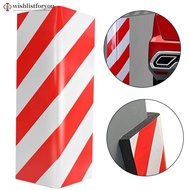 Wishlistforyou 1Pc Car Garage Door Bumper Protection Exterior Anti Scratch Adhesive Foam Warning Sig